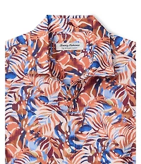 Tommy Bahama Big & Tall Bahama Coast Royal Palms Short Sleeve Woven Shirt