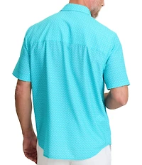 Tommy Bahama Big & Tall Bahama Coast Teeny Martini Short Sleeve Woven Shirt