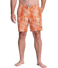 Tommy Bahama Big & Tall Baja Sunset Palms 9#double; Inseam and 10#double; Inseam Swim Trunks