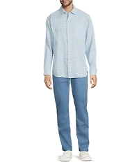 Tommy Bahama Big & Tall Barbados Breeze Playa Plaid Long Sleeve Woven Shirt