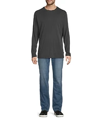Tommy Bahama Big & Tall Bay Stripe Long Sleeve T-Shirt