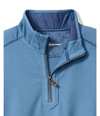 Tommy Bahama Big & Tall Ben And Terry Half Zip Pullover