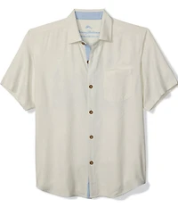 Tommy Bahama Big & Tall Blue Fin Distillery Short Sleeve Woven Shirt