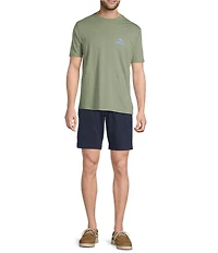 Tommy Bahama Big & Tall Boracay Island Chino 10#double; and 11#double; Inseam Shorts