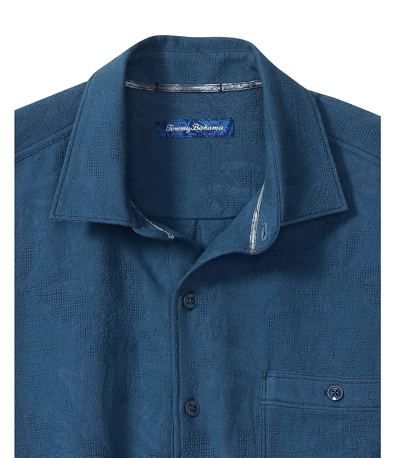 Tommy Bahama Big & Tall Breeze Island Short Sleeve Woven Shirt