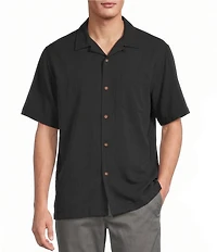 Tommy Bahama Big & Tall Call Me Old Fashioned Short Sleeve Woven Camp Shirt