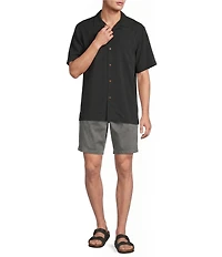 Tommy Bahama Big & Tall Call Me Old Fashioned Short Sleeve Woven Camp Shirt