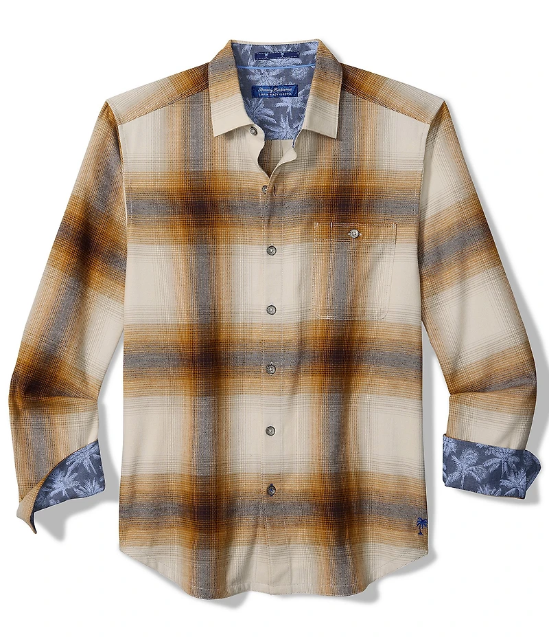 Tommy Bahama Big & Tall Canyon Beach Orcas Ombre Long Sleeve Woven Shirt
