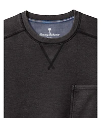 Tommy Bahama Big & Tall Cascade Fade Crew Long Sleeve Pullover