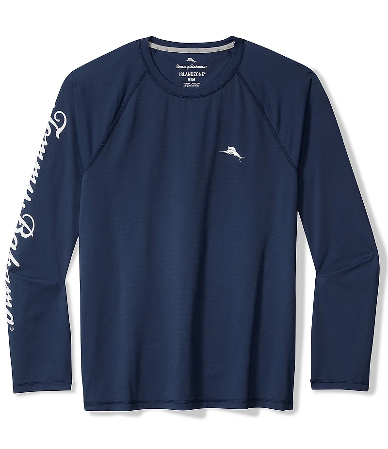 Tommy Bahama Big & Tall Chill Time Bay Long Sleeve T-Shirt