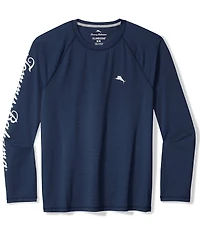 Tommy Bahama Big & Tall Chill Time Bay Long Sleeve T-Shirt