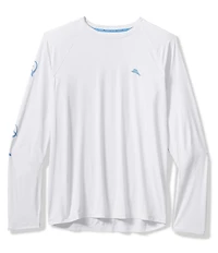 Tommy Bahama Big & Tall Chill Time Surf Long Sleeve T-Shirt