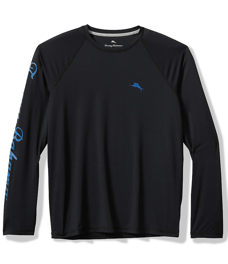 Tommy Bahama Big & Tall Chill Time Surf Long Sleeve T-Shirt
