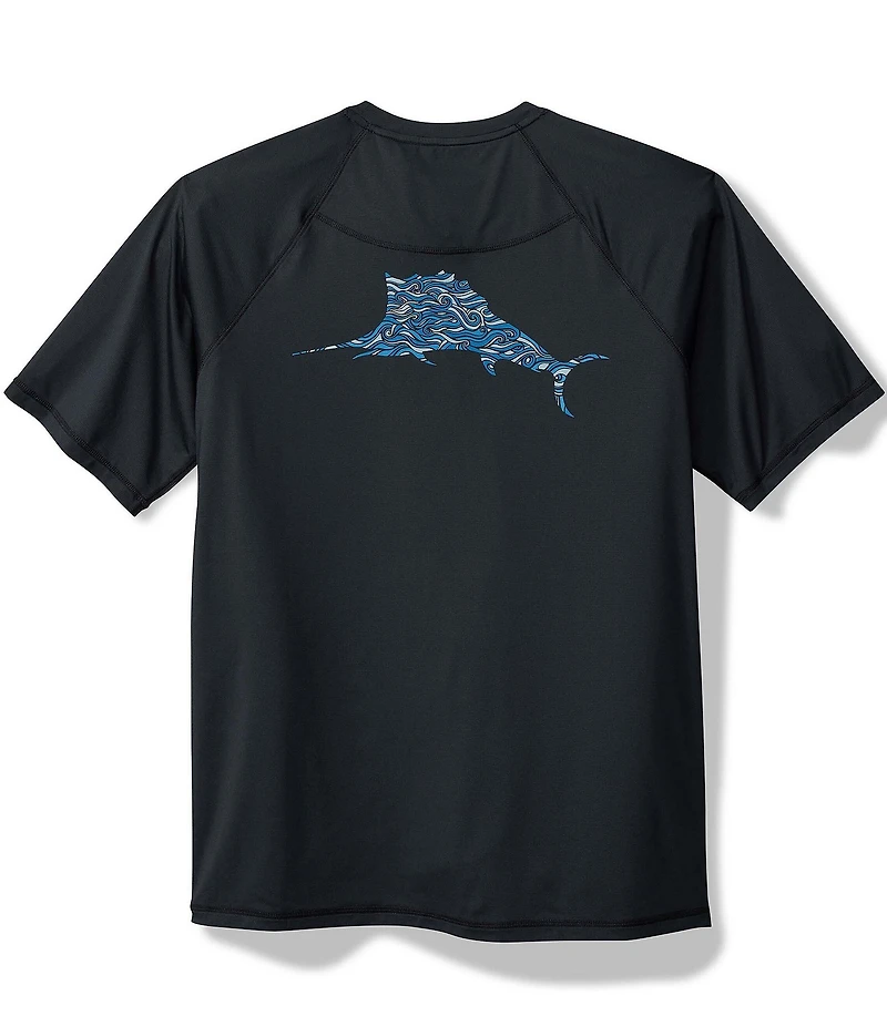 Tommy Bahama Big & Tall Chill Time Surf Short Sleeve Graphic T-Shirt