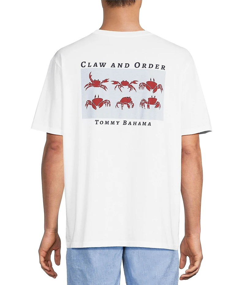 Tommy Bahama Big & Tall Claw And Order Short Sleeve T-Shirt