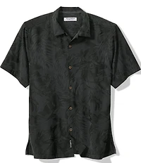 Tommy Bahama Big & Tall Coastal Ease Botanic Loom Short Sleeve Woven Camp Shirt