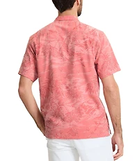 Tommy Bahama Big & Tall Coastal Ease Palms Short Sleeve Woven Camp Shirt