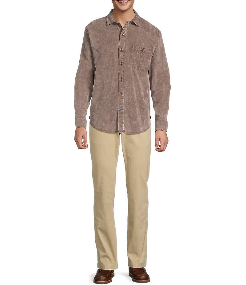 Tommy Bahama Big & Tall Coastline Cord Sun Fade Woven Shirt