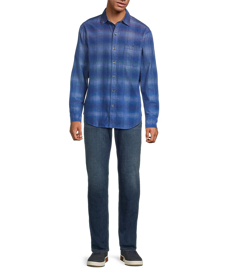 Tommy Bahama Big & Tall Coastline Cord Sunset Ridge Long Sleeve Woven Shirt