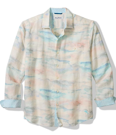 Tommy Bahama Big & Tall Coral Cove Long Sleeve Woven Shirt