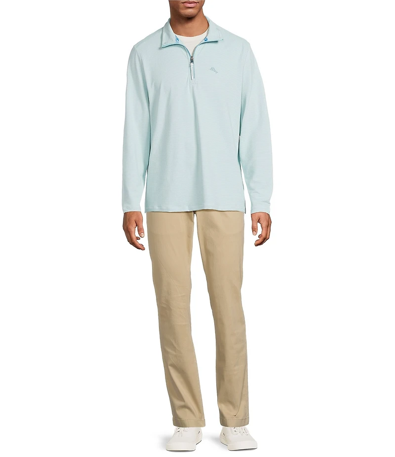 Tommy Bahama Big & Tall Costa Wave Half-Zip Pullover