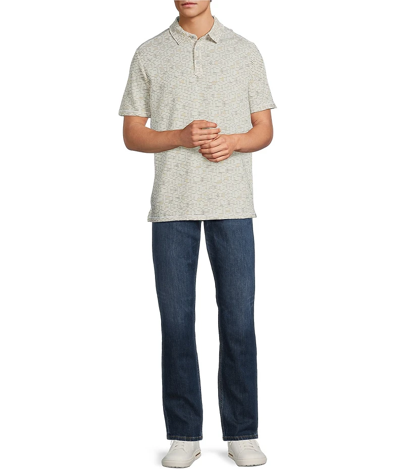 Tommy Bahama Big & Tall Costa Wave Mosaic Short Sleeve Polo Shirt