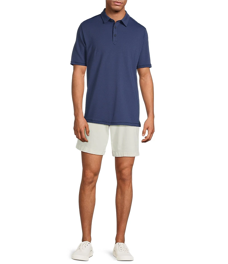 Tommy Bahama Big & Tall Costa Wave Performance Stretch Short Sleeve Polo Shirt