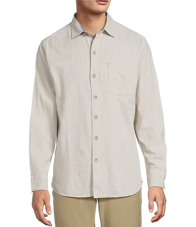 Tommy Bahama Big & Tall Dorado Stripe Long Sleeve Woven Shirt