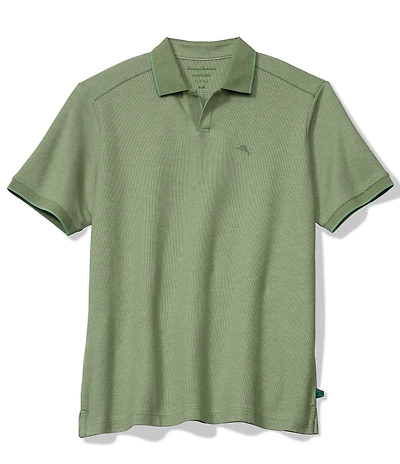 Tommy Bahama Big & Tall Emfielder Johnny Collar Short Sleeve Polo Shirt