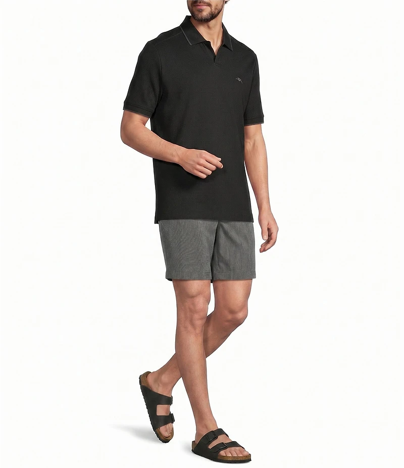 Tommy Bahama Big & Tall Emfielder Johnny Collar Short Sleeve Polo Shirt