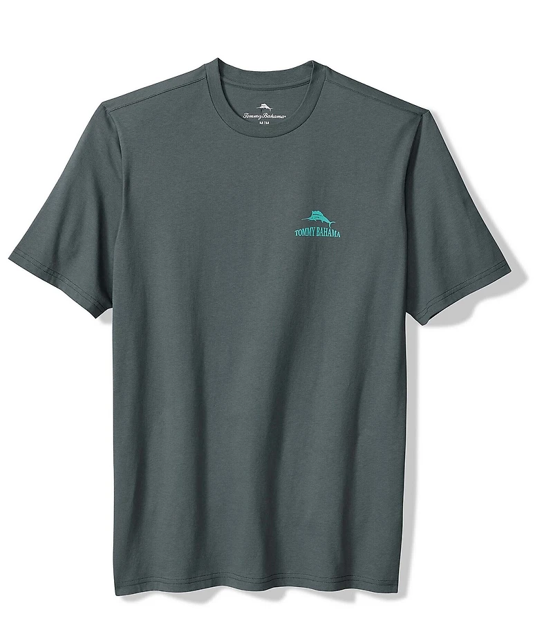 Tommy Bahama Big & Tall Fantasy Draft Short Sleeve T-Shirt