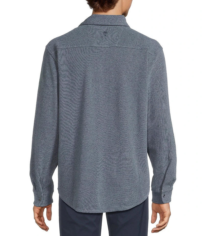 Tommy Bahama Big & Tall Fireside Coast Long Sleeve Woven Shirt