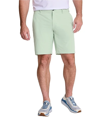 Tommy Bahama Big & Tall Flat Front Chip Shot 10#double; & 11#double; Inseam Shorts