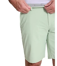 Tommy Bahama Big & Tall Flat Front Chip Shot 10#double; & 11#double; Inseam Shorts
