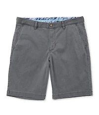 Tommy Bahama Big & Tall Flat-Front Straight Fit Stretch Sateen 10#double; & 11#double; Inseam Boracay Shorts