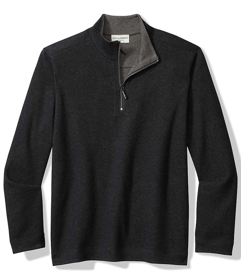 Tommy Bahama Big & Tall Flipview Half-Zip Pullover
