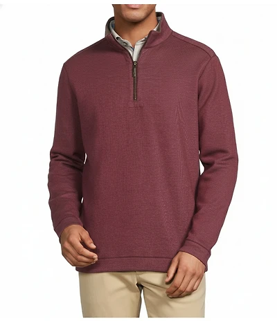 Tommy Bahama Big & Tall Flipview Half-Zip Pullover