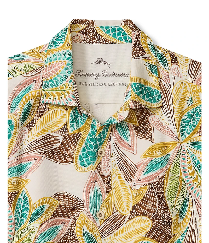 Tommy Bahama Big & Tall Fuego Tropics Short Sleeve Woven Shirt