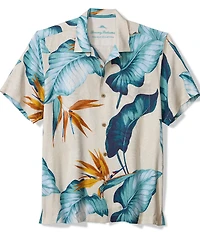 Tommy Bahama Big & Tall Garden Of Hope And Courage Short Sleeve Woven Camp Shirt