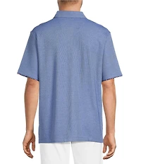 Tommy Bahama Big & Tall Geo Rio 5 O' Clock Americana Short Sleeve Polo Shirt