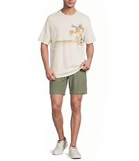 Tommy Bahama Big & Tall Golden Shores Short Sleeve Graphic T-Shirt