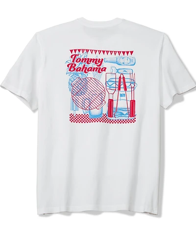 Tommy Bahama Big & Tall Grill and Chill Short Sleeve T-Shirt