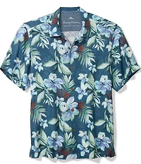 Tommy Bahama Big & Tall Hibiscus Bluff Short Sleeve Woven Camp Shirt