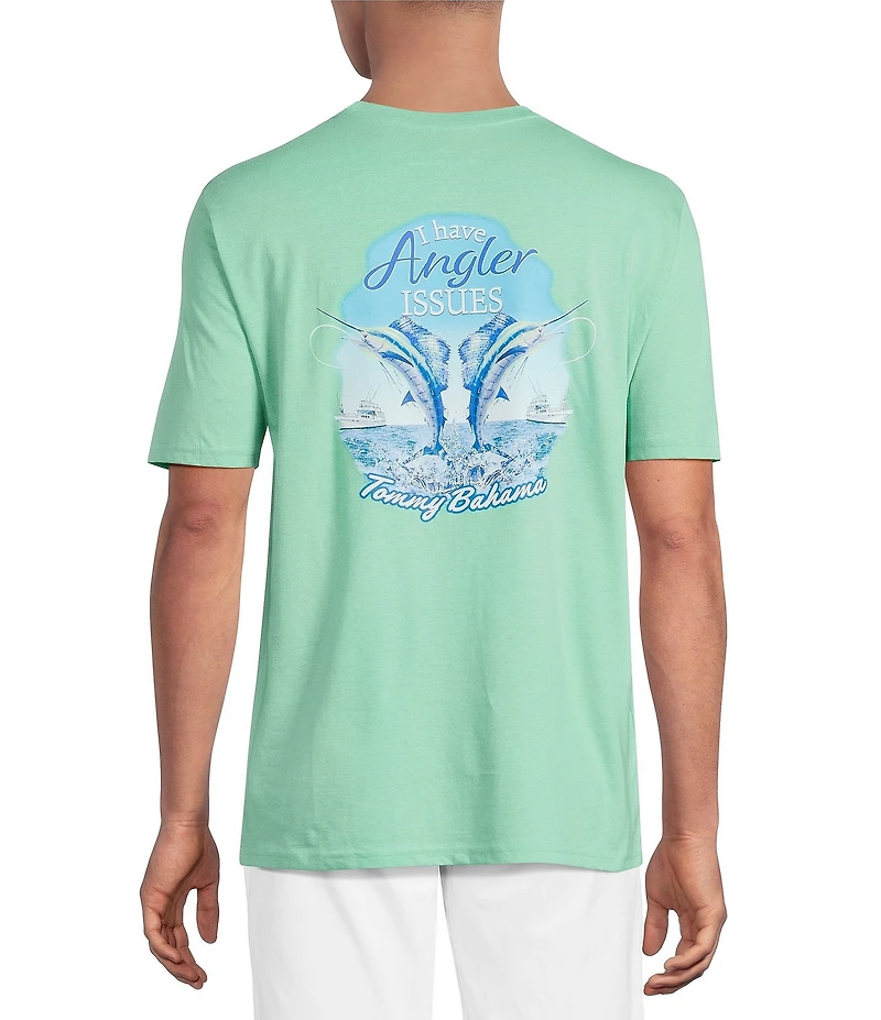 Tommy Bahama Big & Tall I Have Angler Issues Short Sleeve T-Shirt