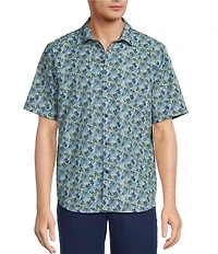 Tommy Bahama Big & Tall IslandZone Bahama Coast Chico Palms Short Sleeve Woven Shirt