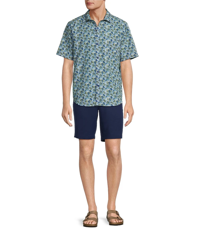 Tommy Bahama Big & Tall IslandZone Bahama Coast Chico Palms Short Sleeve Woven Shirt