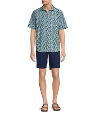 Tommy Bahama Big & Tall IslandZone Bahama Coast Chico Palms Short Sleeve Woven Shirt