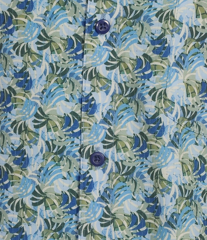 Tommy Bahama Big & Tall IslandZone Bahama Coast Chico Palms Short Sleeve Woven Shirt