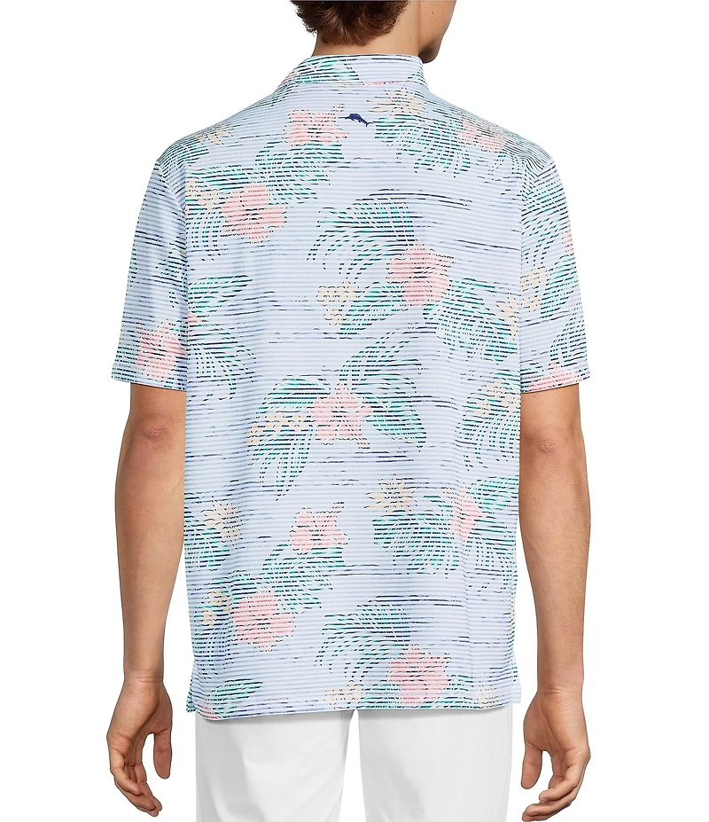 Tommy Bahama Big & Tall IslandZone Costa Wave Isle Camo Short-Sleeve Polo Shirt