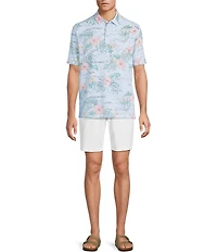 Tommy Bahama Big & Tall IslandZone Costa Wave Isle Camo Short-Sleeve Polo Shirt